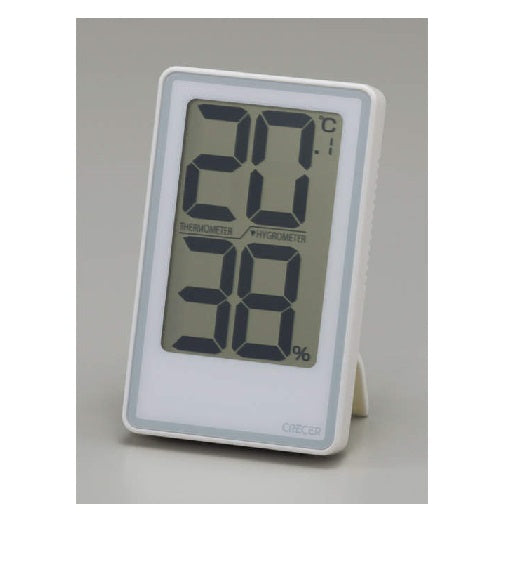 デジタル温湿度計 CR-2000W ホワイト 63-0632