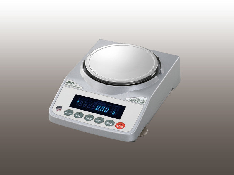 防塵・防水型電子天びん ひょう量：220g・FX-200iWP 27844