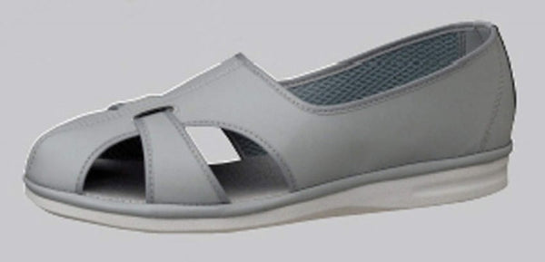 静電作業靴 PS-01S グレイ サイズ指定 22-0625