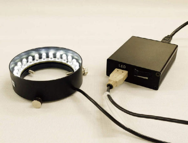 USBリング型LED照明セット φ28㎜ 48-1441