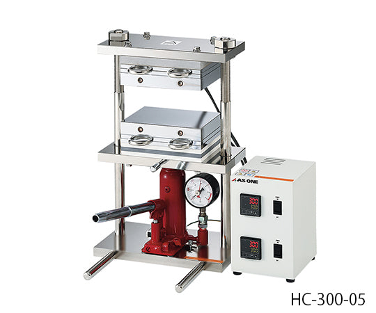 小型熱プレス機 (冷却機能付き) 0～5t　HC300-05 2-8157-12