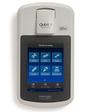 DNA RNAタンパク質濃度測定装置 Invtrogen Qubit 4 Fluorometer