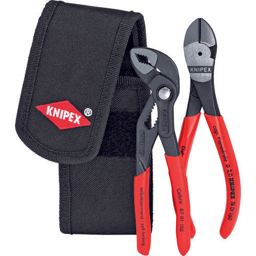KNIPEX コブラセット ポンププライヤー+ニッパ 002072V02 828-0651