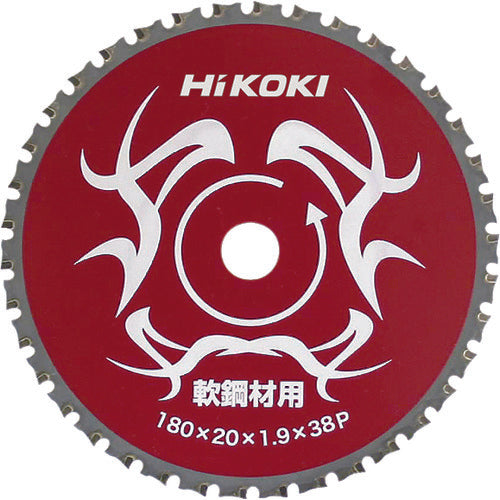 HiKOKI CD7SA用チップソーカッター 180mm 軟鋼材用 0032-5635 791-6477