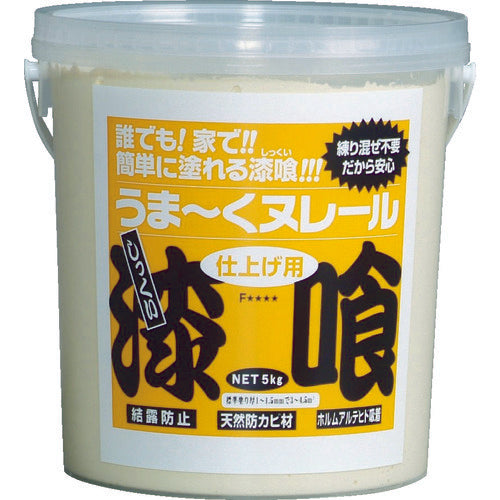 日本プラスター うま～くヌレール 5kg 白色 12UN01 361-2759