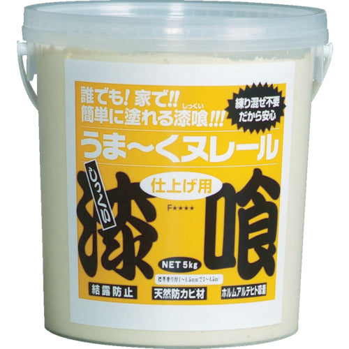 日本プラスター うま～くヌレール 5kg クリーム色 12UN02 361-2767