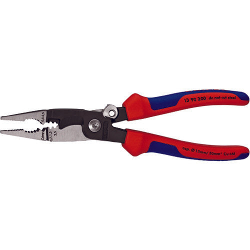 KNIPEX エレクトロプライヤー ロック付 200mm 1392-200 446-7299