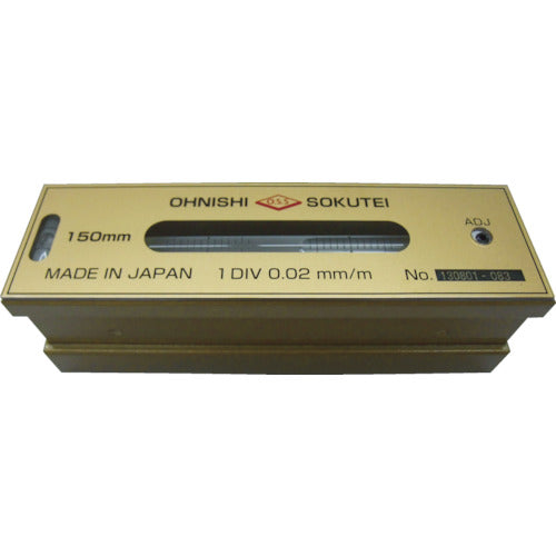 OSS 平形精密水準器(一般工作用)100mm 201-100 760-5277