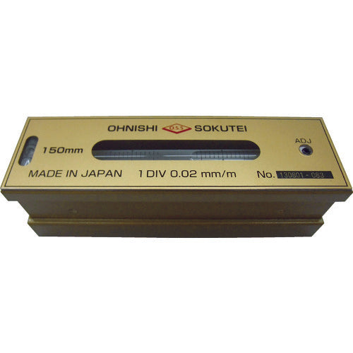 OSS 平形精密水準器(一般工作用)150mm 201-150 760-5285