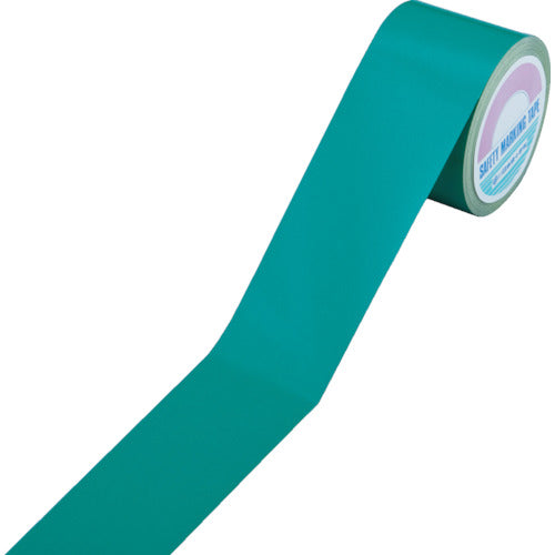 緑十字 ラインテープ(反射) 緑 反射-50G 50mm幅×10m 屋内用 ポリエステル 265012 480-2870