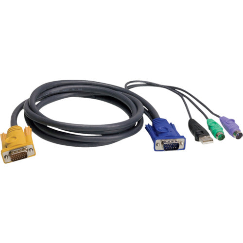 ATEN USB・PS/2コンボKVMケーブル SPHDタイプ 1.8m 2L-5302UP 115-2053
