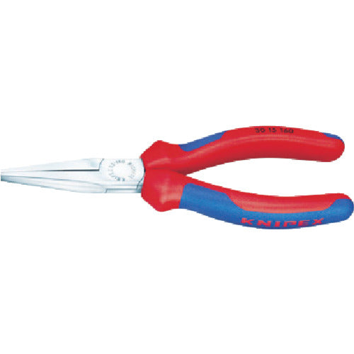 KNIPEX 3015-140 ロングノーズプライヤー 792-5212