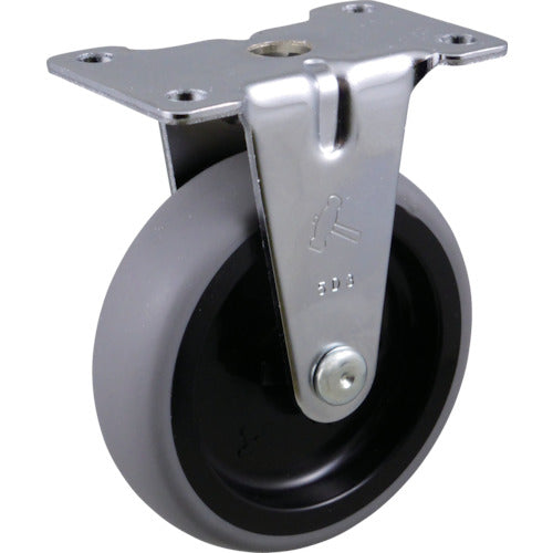 ハンマー 固定式エラストマー車輪(PPホイール)65mm 420ER-L65 856-9268