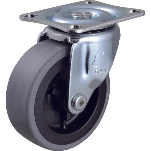 ハンマー 旋回式エラストマー車輪(PPホイール)75mm 420G-L75 856-9274