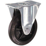 ハンマー 静音固定式ゴム車輪(ナイロンホイール・ラジアルボールベアリング)150mm 420SR-FR150 212-3525