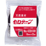 ニチバン セロテ-プ着色黒4306T-18 18mmX35m バイオマスマーク認定製品 330-3241