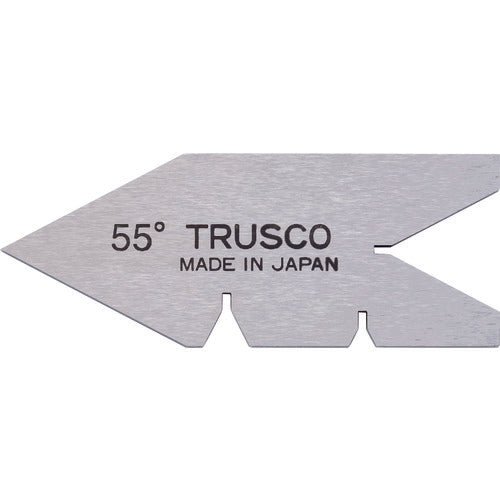 TRUSCO センターゲージ 焼入品 測定範囲55° 55-Y 229-6055