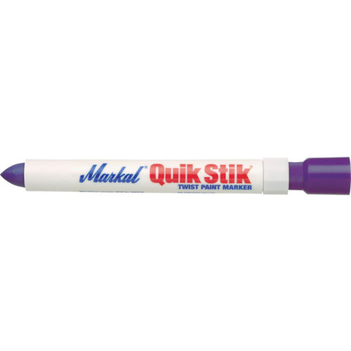 LACO Markal 工業用マーカー 「クイック・スティック」 紫 61073 491-1156