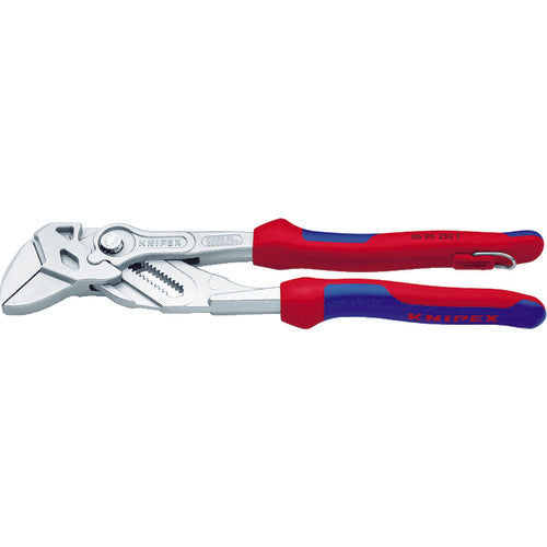 KNIPEX プライヤーレンチ 落下防止リング付 250mm 8605-250T 836-8944