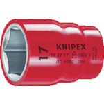 KNIPEX 絶縁ソケット 3/8X11mm 13820 479-3170