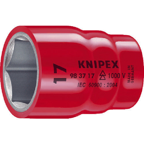 KNIPEX 絶縁ソケット 3/8X17mm 9837-17 447-0079