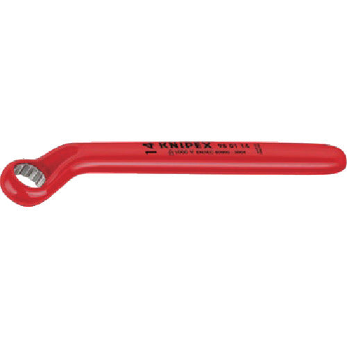 KNIPEX 絶縁片口メガネレンチ 8mm 44774 446-9917
