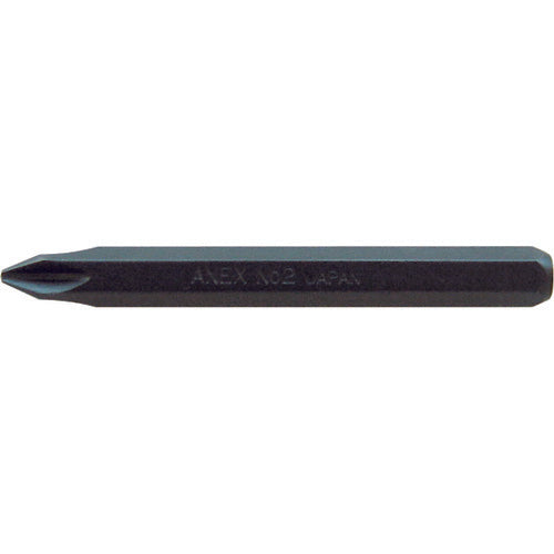 アネックス インパクトドライバー用ビット +2×80 対辺8mm六角軸 AK-21P-2-80 275-9837