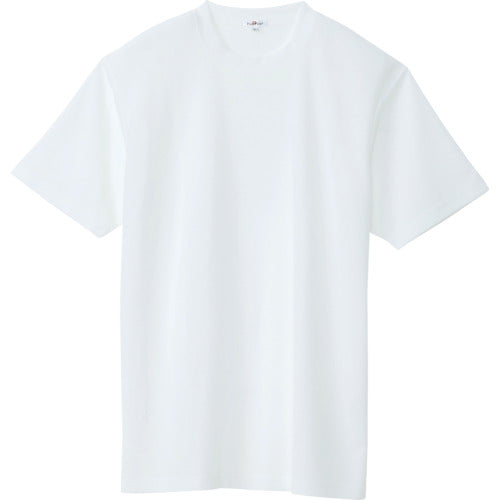 アイトス 吸汗速乾クールコンフォート 半袖Tシャツ男女兼用 ホワイト L AZ-10574-001-L 449-0266