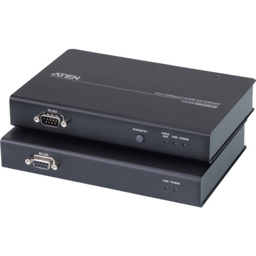 ATEN KVMエクステンダー USB/DVI/シングルディスプレイ HDBaseT 2.0(1,920×1,200@100m) CE620 115-2402