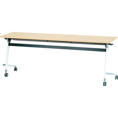 アイリスチトセ フライングテーブル 1800×600×700 シルクウッド CFVA40-SW 471-0134