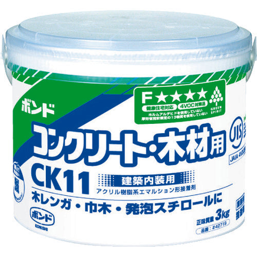 コニシ ボンドCK11 3kg(紙缶) #42719 CK11-3 103-4171
