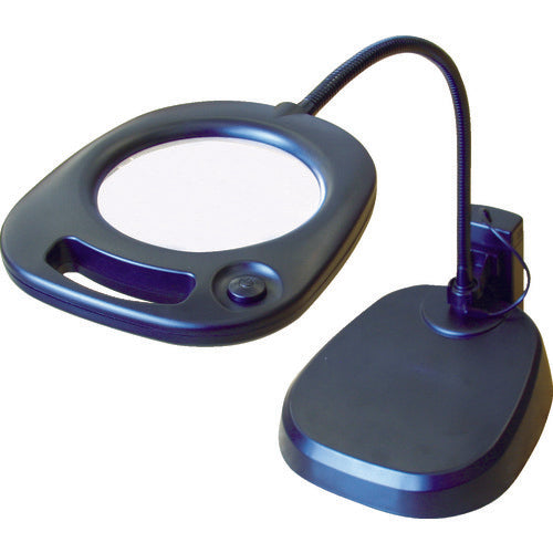 池田レンズ LEDライト付スタンドルーペ CMS-130 365-0120
