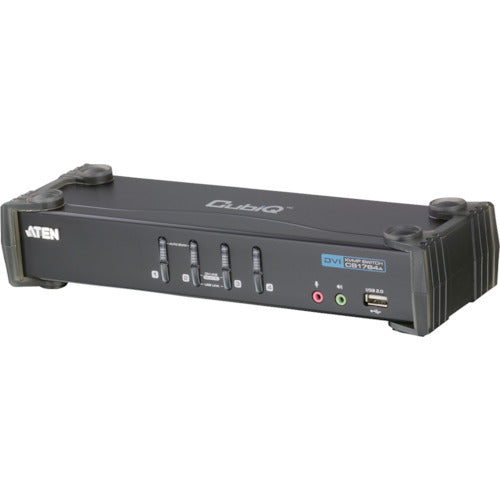 ATEN KVMPスイッチ 4ポート / DVI / USB2.0ハブ搭載 CS1764A 115-2976