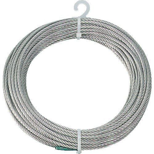 TRUSCO ステンレスワイヤロープ Φ3.0mmX10m CWS-3S10 213-4802