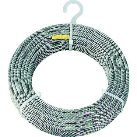 TRUSCO ステンレスワイヤロープ Φ6.0mmX30m CWS-6S30 213-4888