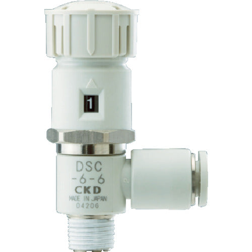 CKD ダイヤル付スピードコントローラ DSC-10-12 376-8554