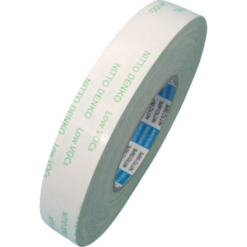 日東 低VOC両面テープ(無溶剤・粗面接着タイプ) EW-514 10mm×50m ホワイト EW-514-10 790-0040