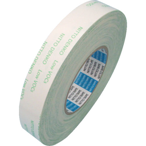 日東 低VOC両面テープ(無溶剤・粗面接着タイプ) EW-514 30mm×50m ホワイト EW-514-30 790-0082