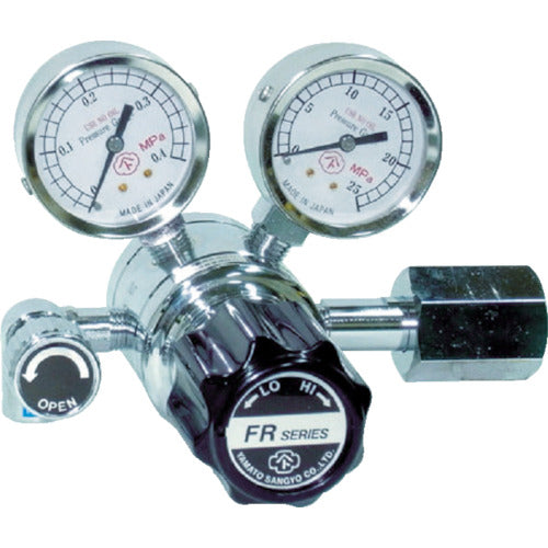 ヤマト 分析機用二段圧力調整器 FR-1B FR-1B-R-11N01-2204 434-4596