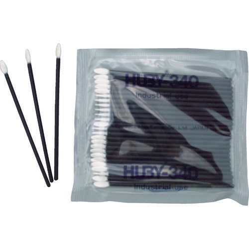 HUBY フラットスワイプ(導電プラ軸使用)1袋=100本(25本×4P) FS-010SP 478-6777