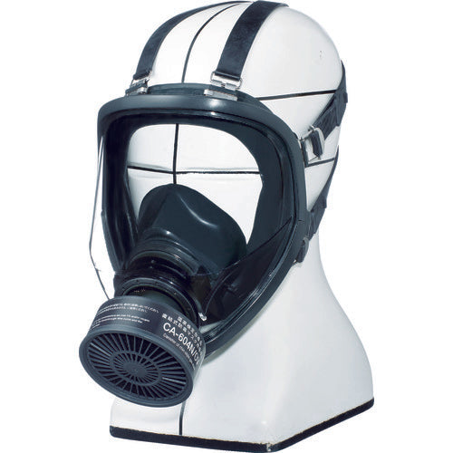 シゲマツ 直結式防毒マスク中濃度タイプ GM164 254-9719