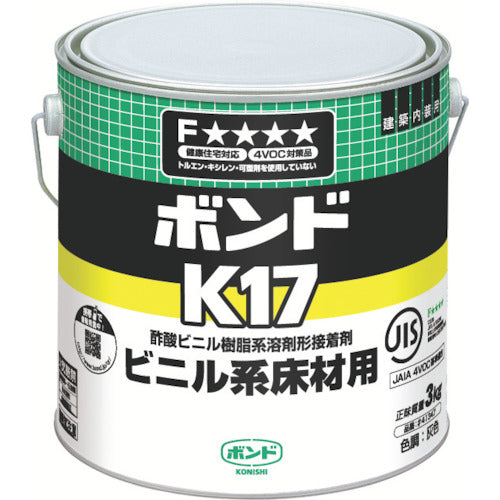 コニシ K17 3kg(缶) #41347 K17-3 485-9774