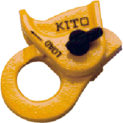 キトー ワイヤーロープ専用固定器具 キトークリップ 定格荷重0.75t ワイヤ径8～10mm用 KC100 375-1104