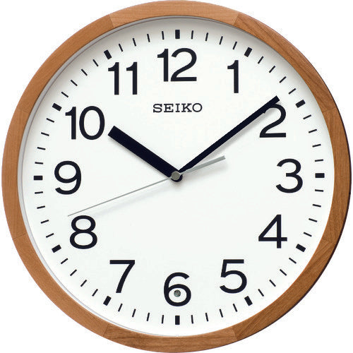 SEIKO 電波掛時計 “KX249B" 天然木枠 158-7586
