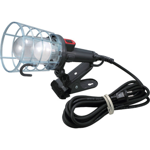 ハタヤ 防雨型LEDケイ・ハンドランプ 7W電球形LEDランプクリップ付 5m LEW-5C 421-6679