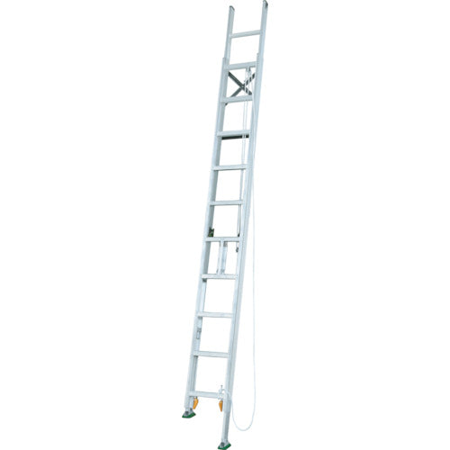 アルインコ 脚伸縮二連はしご 全長7.75m 最大使用質量 100kg MDE77D 455-5597