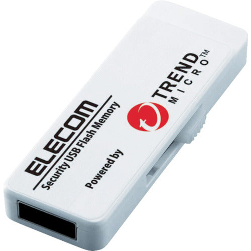エレコム セキュリティ機能付USBメモリー 2GB 1年ライセンス MF-PUVT302GA1 820-0248