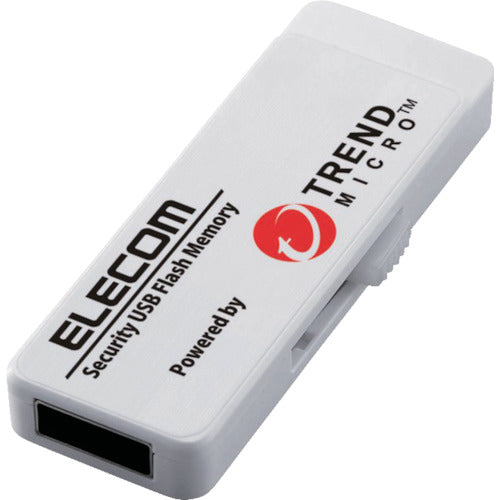 エレコム セキュリティ機能付USBメモリー 2GB 3年ライセンス MF-PUVT302GA3 826-6543