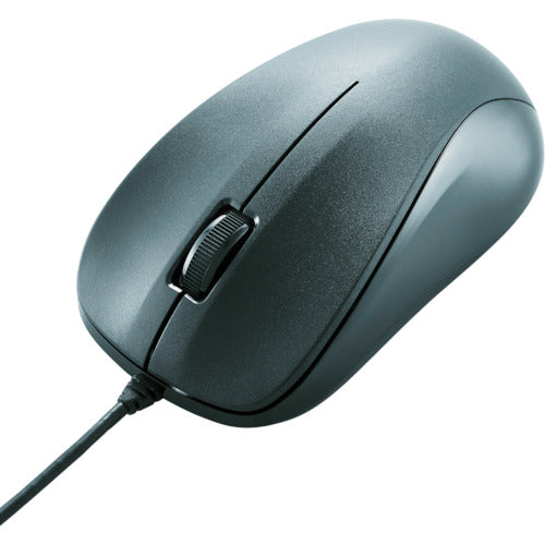 エレコム USB光学式マウス(Mサイズ)ブラック M-K6URBK/RS 495-0372