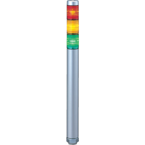 パトライト スーパースリムLED超スリム積層 色:赤・黄・緑 MP-302-RYG 333-4112